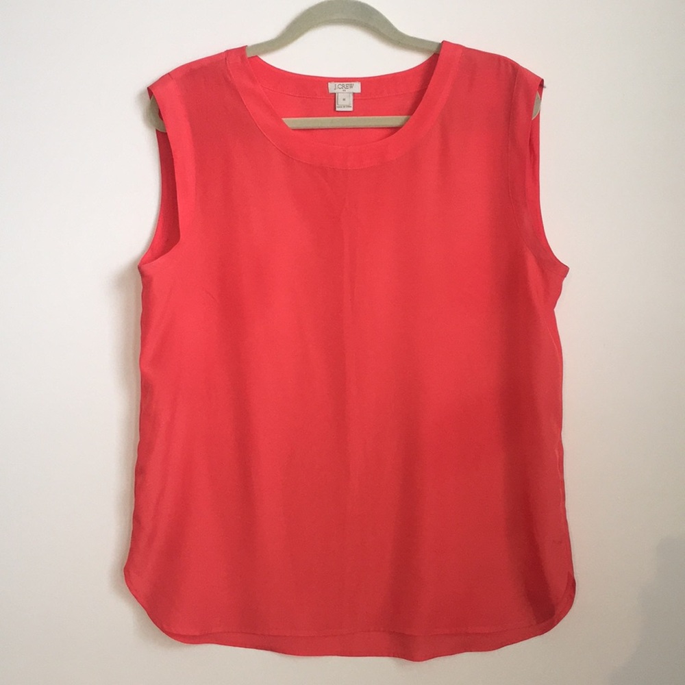 Coral J Crew Top